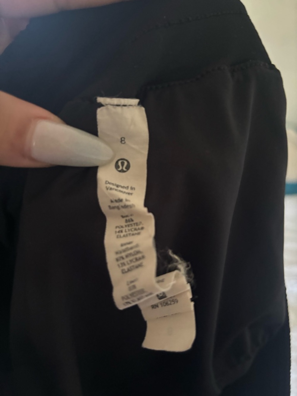 lululemon athletica Black Women’s Athletic Shorts - Picture 3 of 3